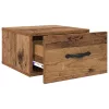 Éjjeliszekrény fiókkal 2 pcs Régi fa 35 x 35 x 20 cm Faanyag