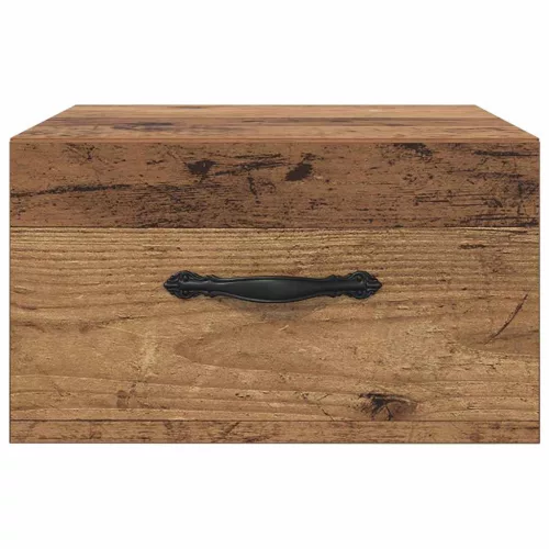 Éjjeliszekrény fiókkal 2 pcs Régi fa 35 x 35 x 20 cm Faanyag