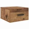 Éjjeliszekrény 2 pcs Régi fa 35 x 35 x 20 cm Faanyag