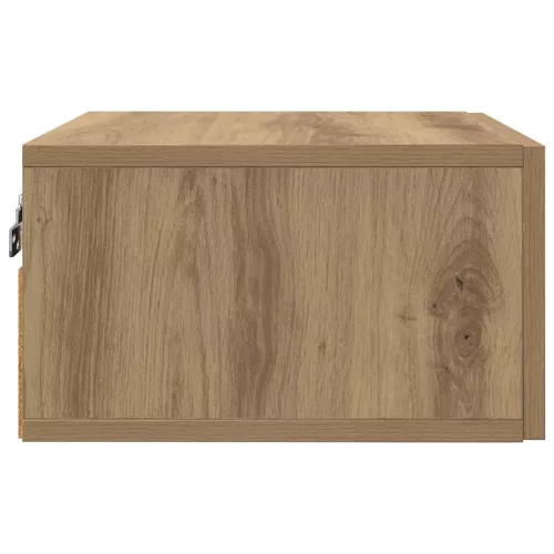 Éjjeliszekrény 2 pcs kézműves tölgy 35 x 35 x 20 cm Faanyag