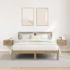 Éjjeliszekrény 2 pcs kézműves tölgy 35 x 35 x 20 cm Faanyag