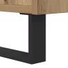 Dohányzóasztal fiókkal kézműves tölgy 90 x 60 x 35 cm Faanyag