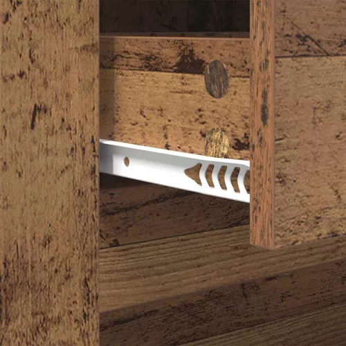 Dohányzóasztal fiókkal Régi fa 102 x 44.5 x 50 cm Faanyag