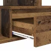 Dohányzóasztal fiókkal Régi fa 90 x 49 x 45 cm Faanyag