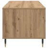 Dohányzóasztal fiókkal kézműves tölgy 90 x 49 x 45 cm Faanyag