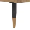 Dohányzóasztal fiókkal kézműves tölgy 90 x 49 x 45 cm Faanyag