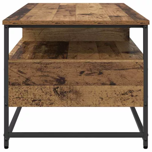 Dohányzóasztal fiókkal Régi fa 100 x 51 x 45 cm Faanyag
