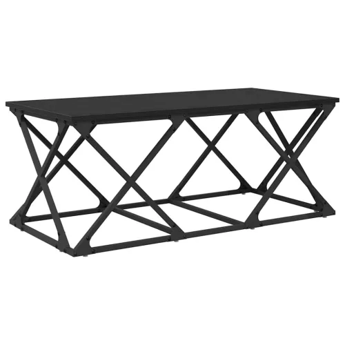Dohányzóasztal Musta tammi 100 x 49 x 40 cm Faanyag