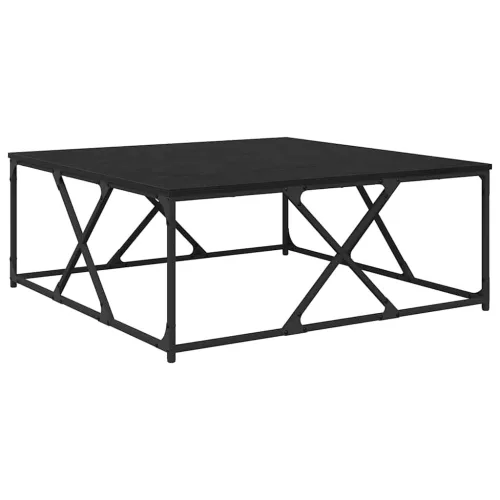 Dohányzóasztal Musta tammi 100 x 100 x 40 cm Faanyag