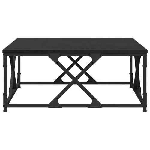 Dohányzóasztal Musta tammi 70 x 70 x 30 cm Faanyag