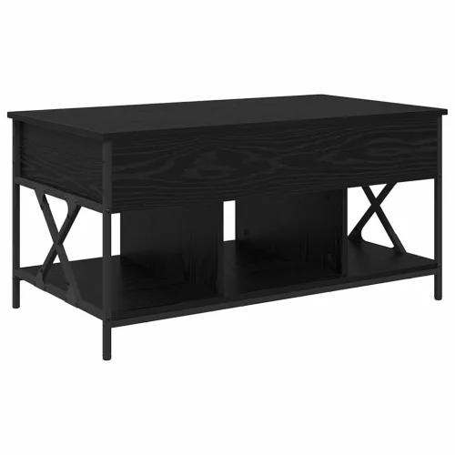 Dohányzóasztal Musta tammi 100 x 55 x 50 cm Faanyag