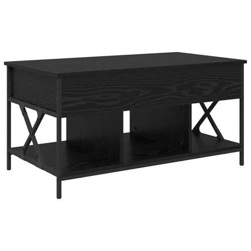 Dohányzóasztal Musta tammi 100 x 55 x 50 cm Faanyag