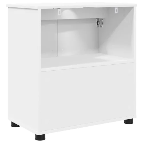 Fürdőszoba Székény polcokkal Fehér 61 x 35 x 64 cm Faanyag