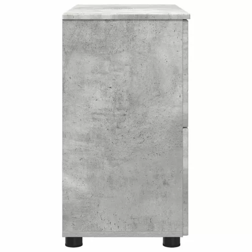 Fürdőszoba Székény Beton szürke 76.5 x 35 x 64 cm Faanyag