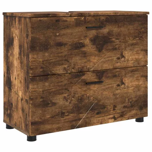 Fürdőszoba Székény Füstölt tölgy 76.5 x 35 x 64 cm Faanyag