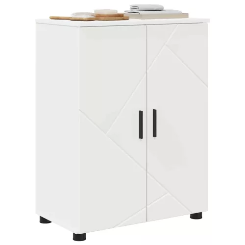 Fürdőszoba Székény polcokkal Fehér 60 x 35 x 80 cm Faanyag