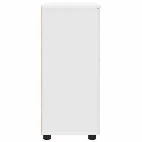 Fürdőszoba Székény polcokkal Fehér 60 x 35 x 80 cm Faanyag