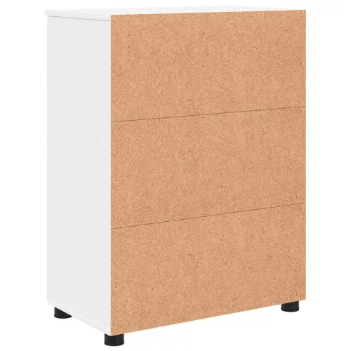 Fürdőszoba Székény polcokkal Fehér 60 x 35 x 80 cm Faanyag