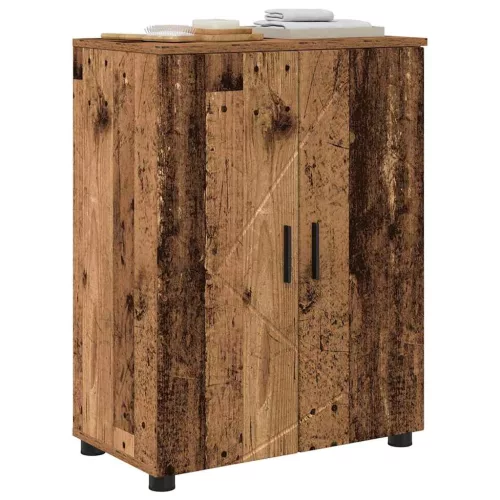Fürdőszoba Székény polcokkal Régi fa 60 x 35 x 80 cm Faanyag