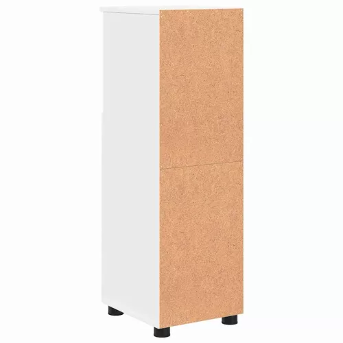 Fürdőszoba Székény polcokkal Fehér 30 x 35 x 95 cm Faanyag