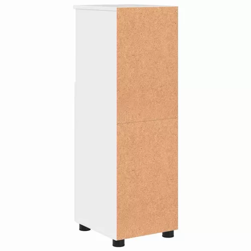 Fürdőszoba Székény Magasfényű fehér 30 x 35 x 95 cm Faanyag