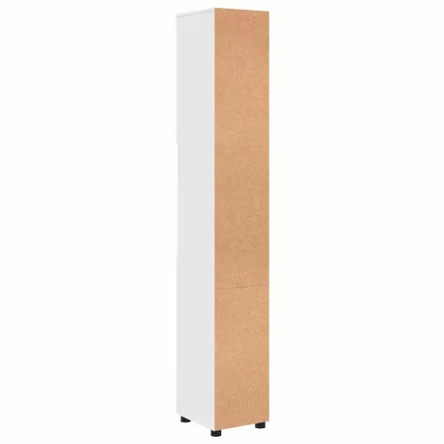 Fürdőszobai magas szekrény Fehér 30 x 35 x 192 cm Faanyag