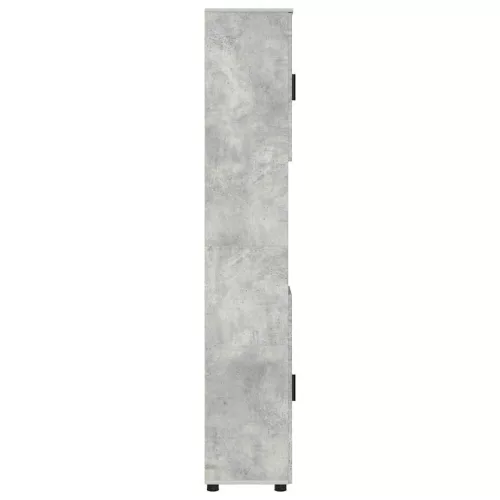 Fürdőszobai magas szekrény Beton szürke 30 x 35 x 192 cm