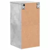 Fürdőszoba Székény Beton szürke 30 x 31.5 x 61 cm Faanyag