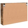 Fürdőszobai tükörszekrény Füstölt tölgy 80 x 17 x 55 cm Faanyag