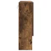 Tükörszekrény polcokkal Füstölt tölgy 59 x 17 x 55 cm Faanyag