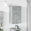 Fürdőszoba Székény Beton szürke 39 x 23.5 x 65 cm Faanyag