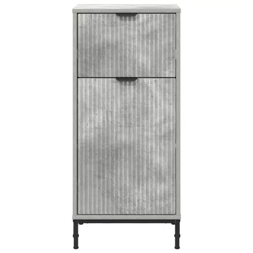 Fürdőszoba Székény Beton szürke 39.5 x 36 x 88 cm Faanyag
