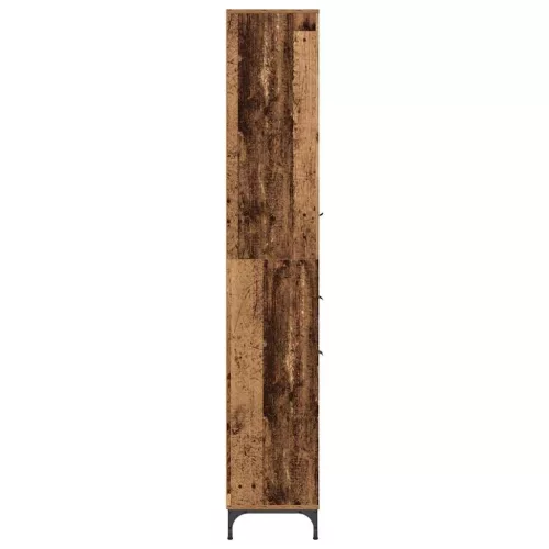 Fürdőszobai magas szekrény Régi fa 31.5 x 33 x 190 cm Faanyag