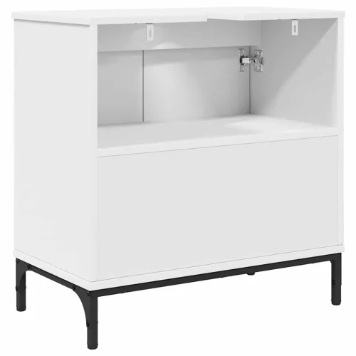 Fürdőszobai mosdószekrény Fehér 60.5 x 33.5 x 61 cm Faanyag