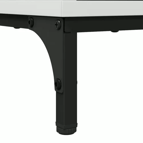 Fürdőszobai mosdószekrény Magasfényű fehér 60.5 x 33.5 x 61 cm