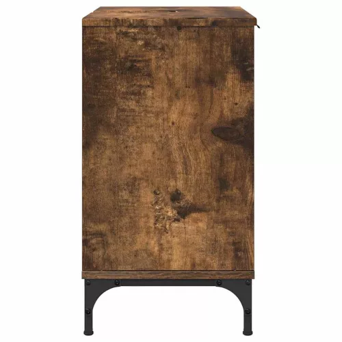 Fürdőszobai mosdószekrény Füstölt tölgy 60.5 x 33.5 x 61 cm