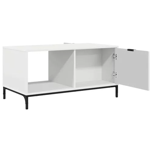 Dohányzóasztal Fehér 90 x 49 x 46 cm Faanyag