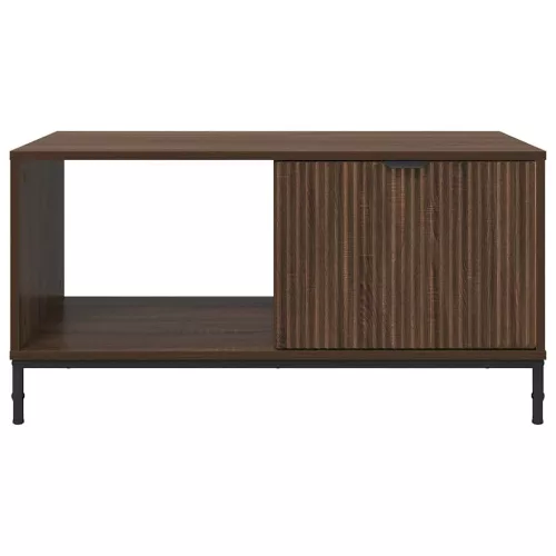 Dohányzóasztal barna tölgy 90 x 49 x 46 cm Faanyag
