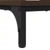 Dohányzóasztal barna tölgy 90 x 49 x 46 cm Faanyag