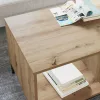 Dohányzóasztal kézműves tölgy 90 x 49 x 46 cm Faanyag