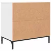 Éjjeli asztal fiókkal Fehér 63.5 x 36 x 61 cm Faanyag