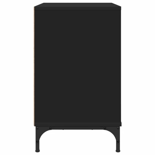 Éjjeli asztal fiókkal Fekete 63.5 x 36 x 61 cm Faanyag
