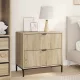 Éjjeli asztal fiókkal sonoma tölgy 63.5 x 36 x 61 cm Faanyag