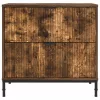 Éjjeli asztal fiókkal Füstölt tölgy 63.5 x 36 x 61 cm Faanyag