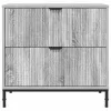 Éjjeli asztal fiókkal Szürke sonoma 63.5 x 36 x 61 cm Faanyag