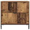 Éjjeli asztal fiókkal Régi fa 63.5 x 36 x 61 cm Faanyag