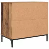 Éjjeli asztal fiókkal Régi fa 63.5 x 36 x 61 cm Faanyag