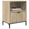 Éjjeliszekrények 2 pcs sonoma tölgy 49 x 36 x 61 cm Faanyag