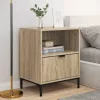 Éjjeliszekrények 2 pcs sonoma tölgy 49 x 36 x 61 cm Faanyag
