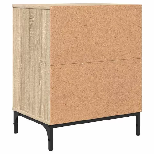 Éjjeliszekrények 2 pcs sonoma tölgy 49 x 36 x 61 cm Faanyag